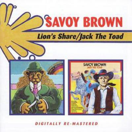 Savoy Brown Lion's Share/Jack the Toad (CD) Album