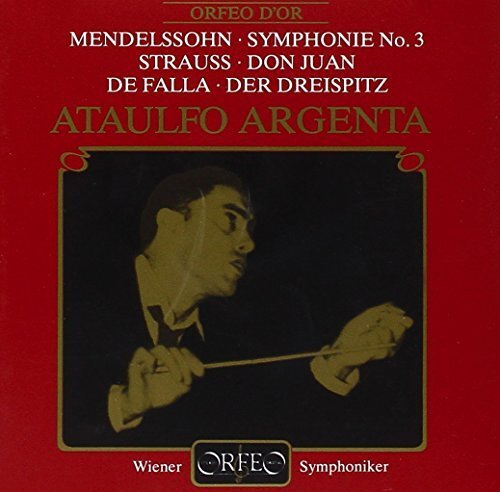 Argenta/Wsy Symphony No. 3/don Juan/der Dreispitz (Argenta, Vso) (CD) Album