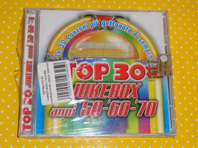 TOP 30  -  JUKE BOX anni '50-'60-'70  -  2 CD + RIVISTA 2011  NUOVO E SIGILLATO