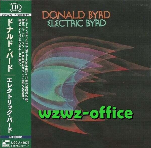 Donald Byrd Jazz Trumpet SIGILLATO NUOVO CD (UHQCD) "Electric Byrd" OBI JP