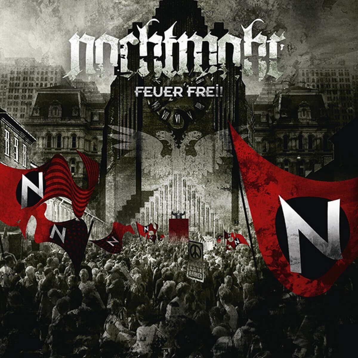 Nachtmahr Feuer Frei! (Vinyl LP) 12" Album (Clear vinyl)