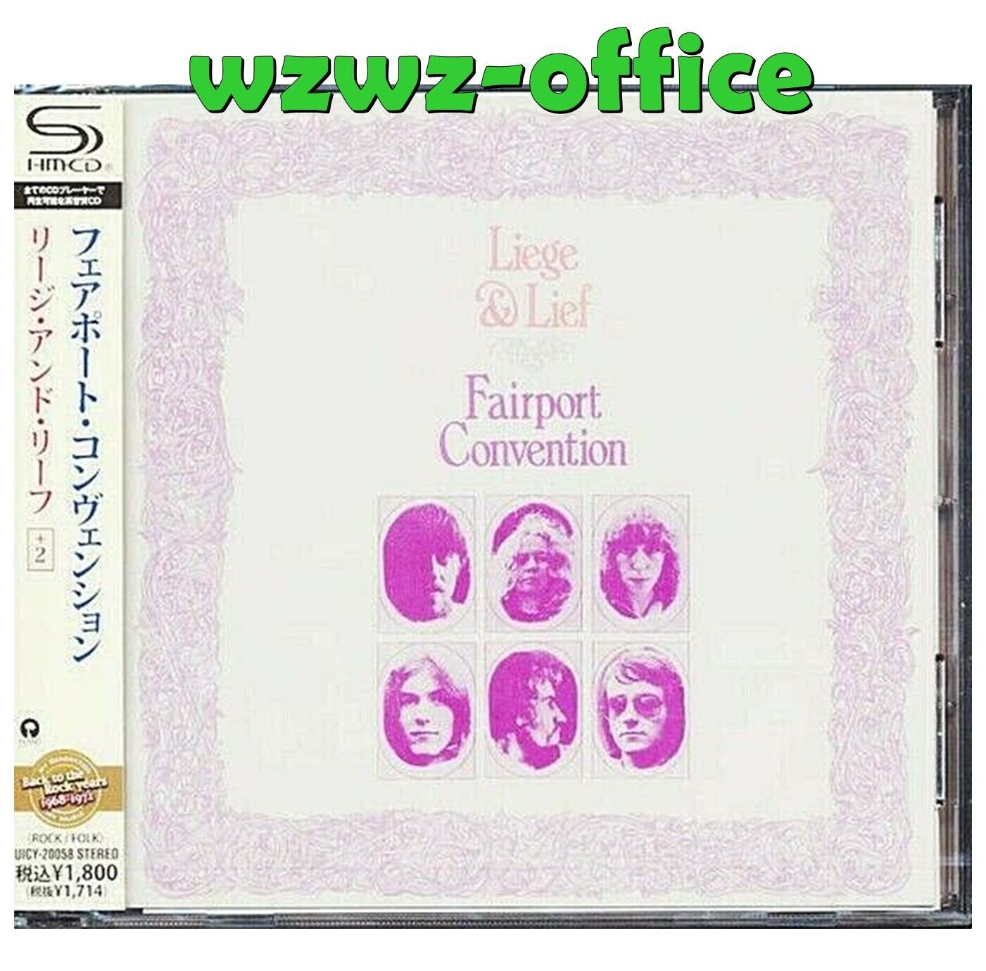 Fairport Convention SIGILLATO NUOVISSIMO SHM-CD "Liege & Lief +2" Tracce...