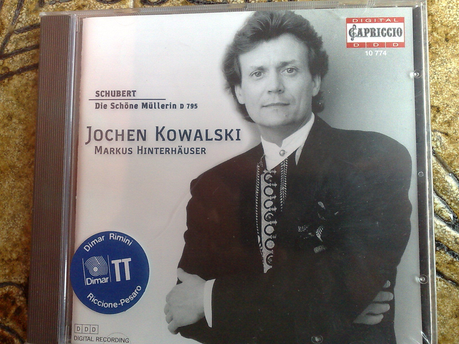 FRANZ SCHUBERT - DIE SCHONE MULLERIN D795 (KOWALSKI) - CD NUOVO (SEALED)