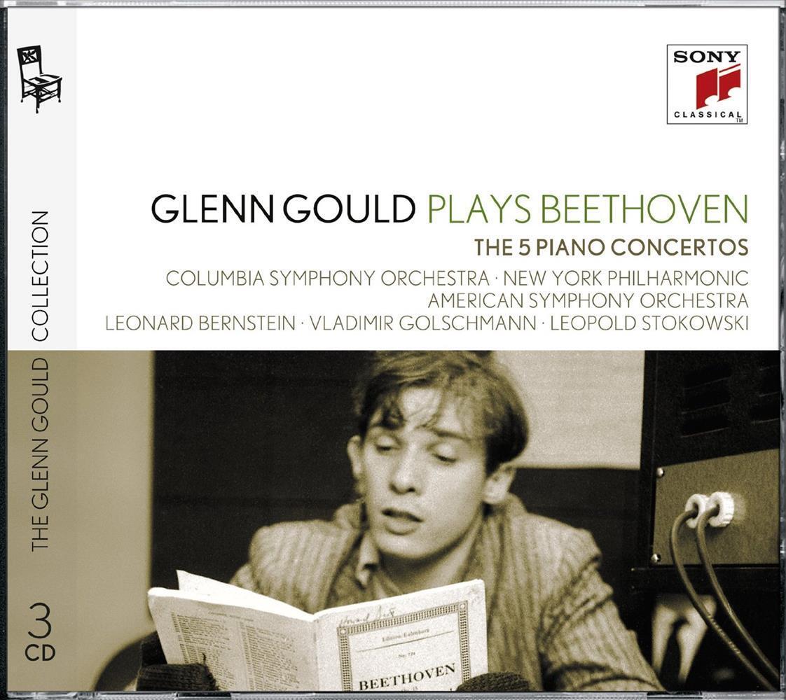 Glenn Gould Plays Beethoven: The 5 Piano Concertos (3 CD Audio)... (Audio Cd)
