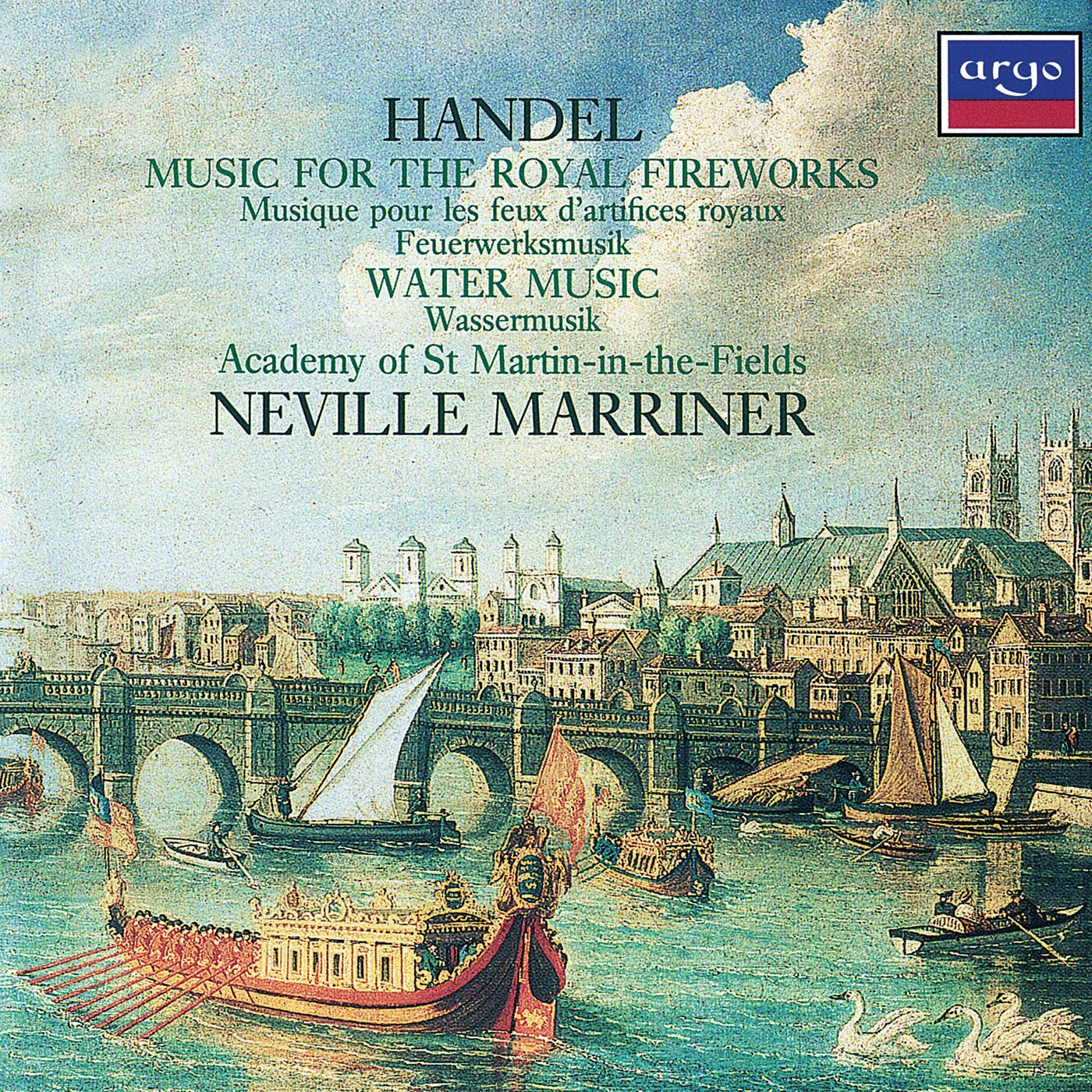 Marriner,Neville Feuerwerks- / Wassermusik (CD)