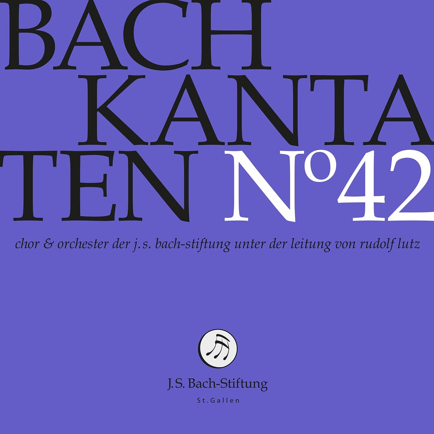 J.S.Bach-Stiftung Bach Kantaten N°42 (CD)