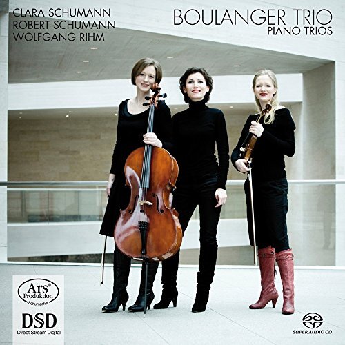 ARS38048 C. Schumann/R. Schumann/Boulanger Trio Schumann/Rihm: Piano Trios CD