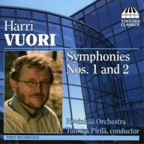 Harri Vuori Symphonies Nos. 1 and 2 (Hyvinkaa Orchestra) (CD) Album