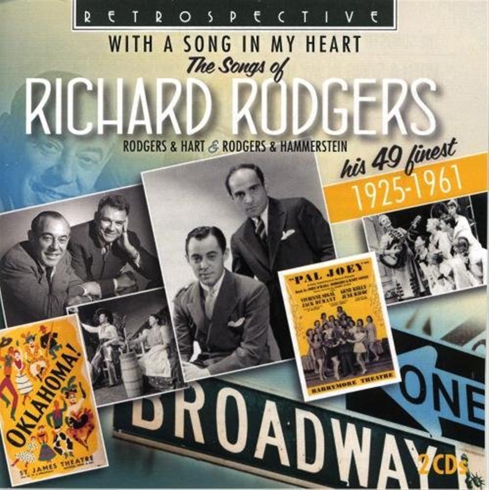 With A Song In My Heart - His 49 Finest (2 Cd) - Richard Rodgers (Audio Cd)