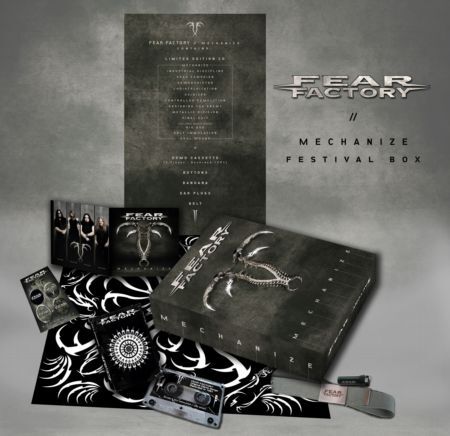 FEAR FACTORY MECHANIZE TOUR EDITION DELUXE LIMITATO !!