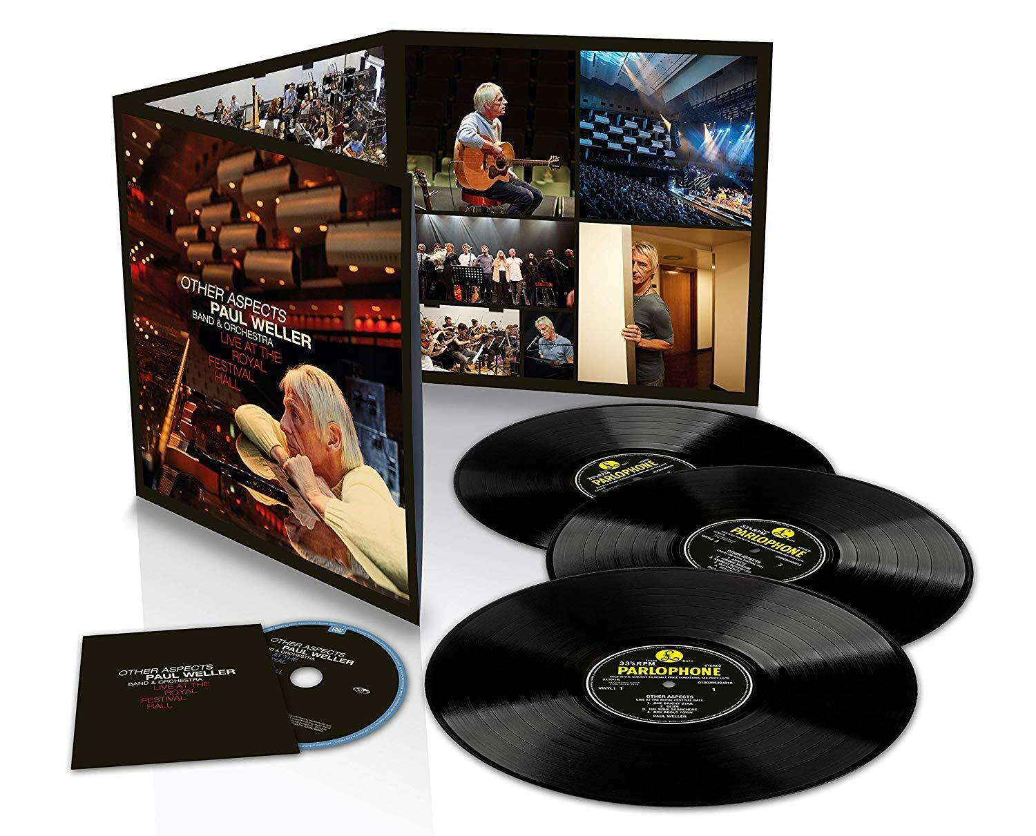 PAUL WELLER OTHER ASPECTS, LIVE AT THE ROY TRIPLO VINILE LP+DVD LTD.ED. NUOVO