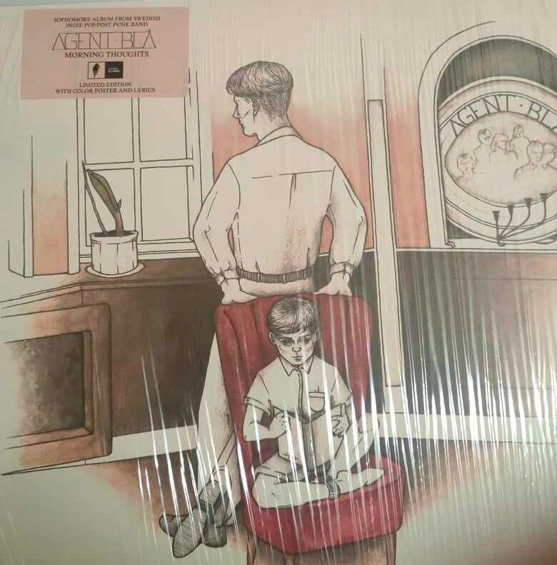 Agent blå – Morning Thoughts LIMITED  WITH COLOR POSTER AND LYRICS NUOVO
