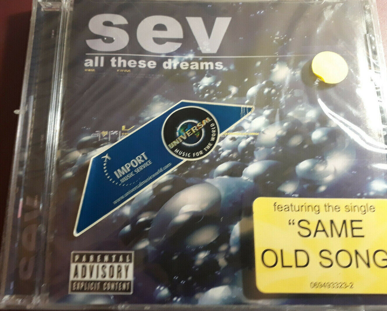 SEV-ALL THESE DREAMS* CD BRAND NEW STILL SEALED NUOVO SIGILLATO RARE
