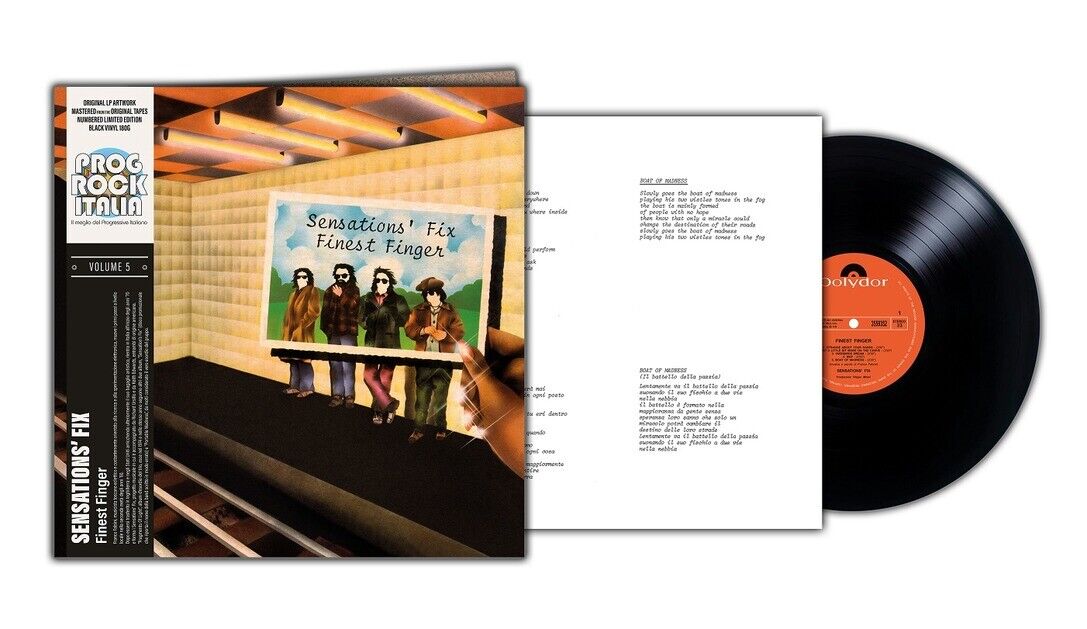 Sensations' Fix Finest Finger Vinile Lp 180 Gr. Remaster Numerato Limited Edt.