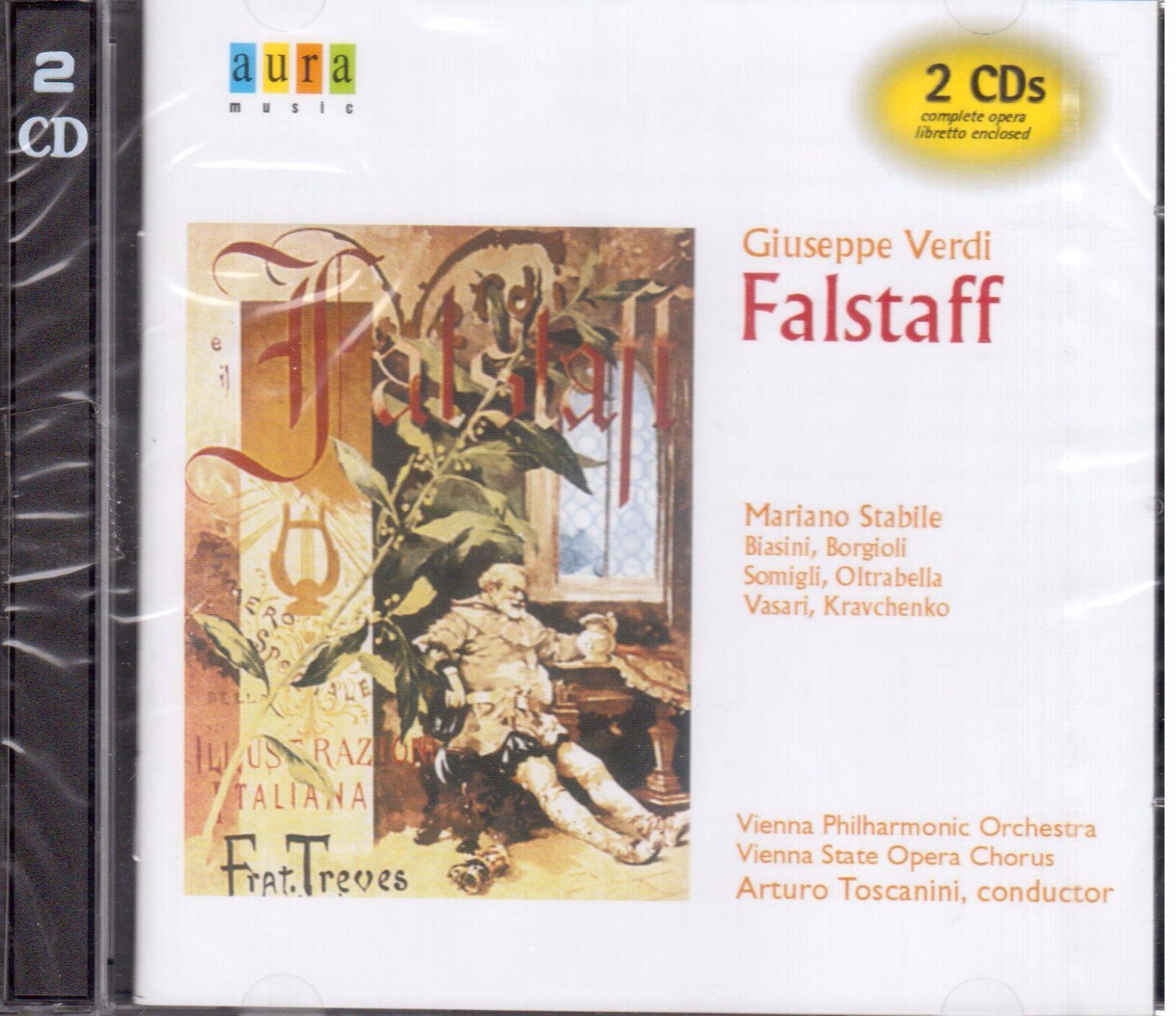 Verdi: Falstaff / Toscanini, Stabile, Borgioli, Oltrabella, Wiener Philar. - CD