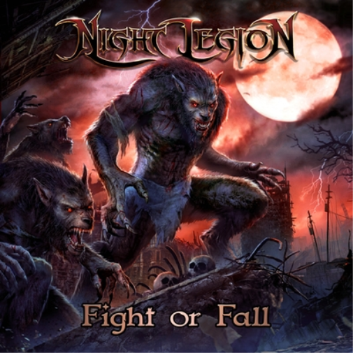 Night Legion Fight Or Fall (Vinyl LP) 12" Album Coloured Vinyl (Limited Edition)