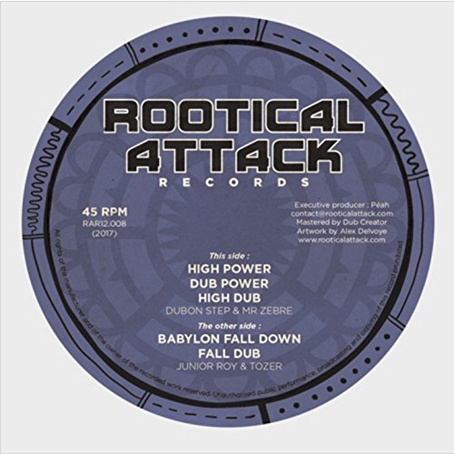Dubon Step - Mr Zebre - Jun...-Babylon Fall Down Vinyl NUOVO