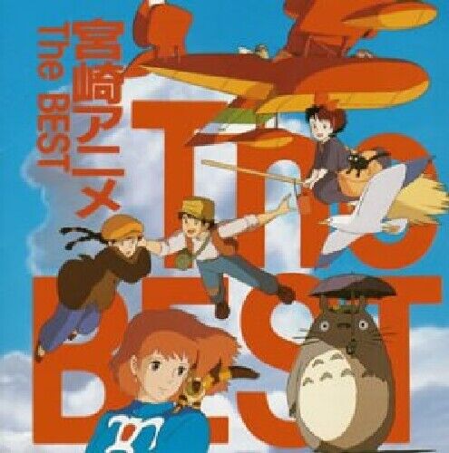 Miyazaki Anime The Best / Film Argomento Canzone CD TKCA-72748 Ghibli Nuovo