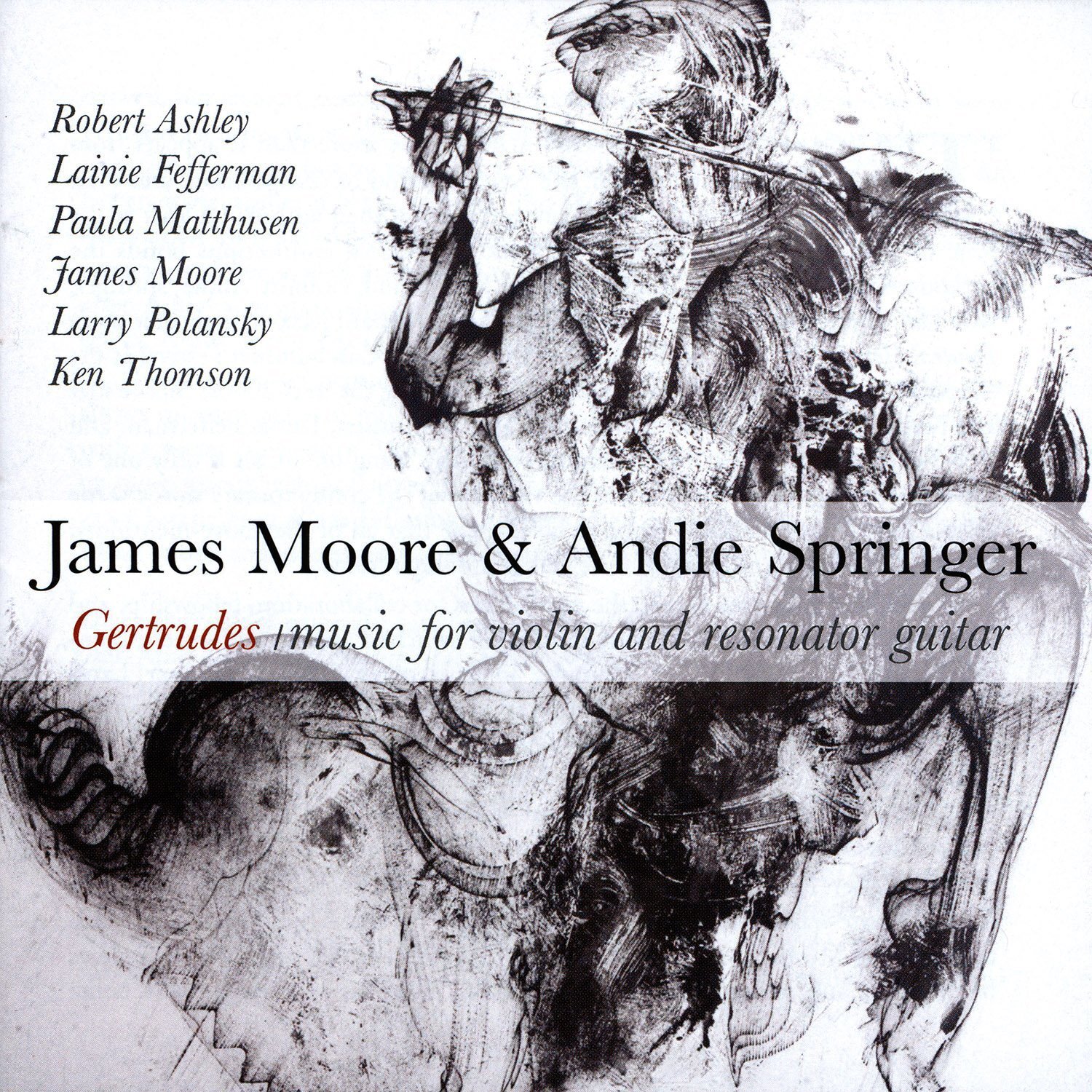 NW80771 James Moore Polansky: Gertrudes - Music For Violin and Resonator Guitar