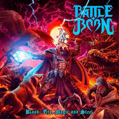 Battle Born Blood, Fire, Magic and Steel (Vinyl LP) 12" Album Coloured Vinyl