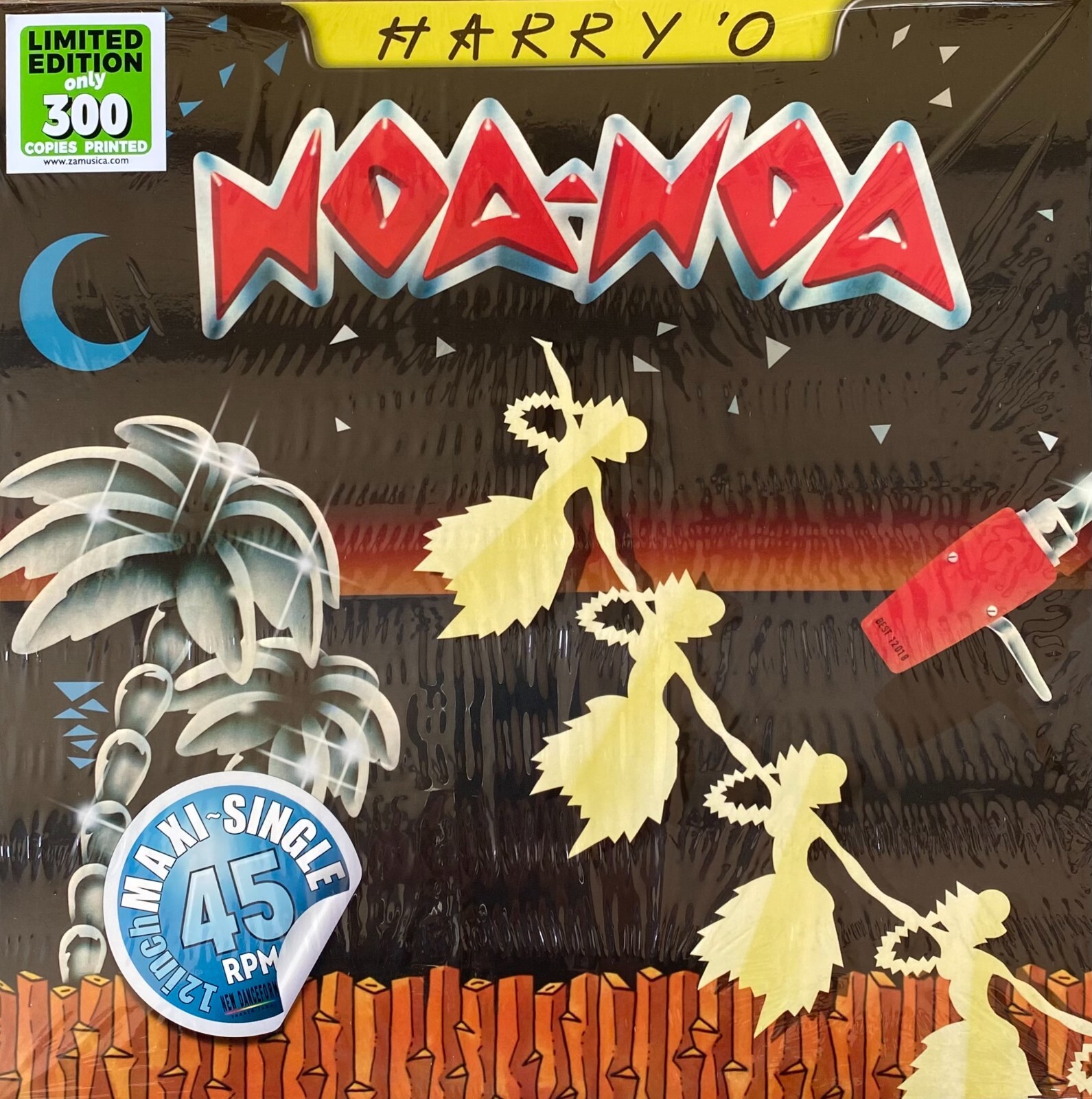 NOA-NOA - HARRY 'O - 12" MAXI SINGLE VINYL LTD 300 COPIES ONLY 2023 REISSUE