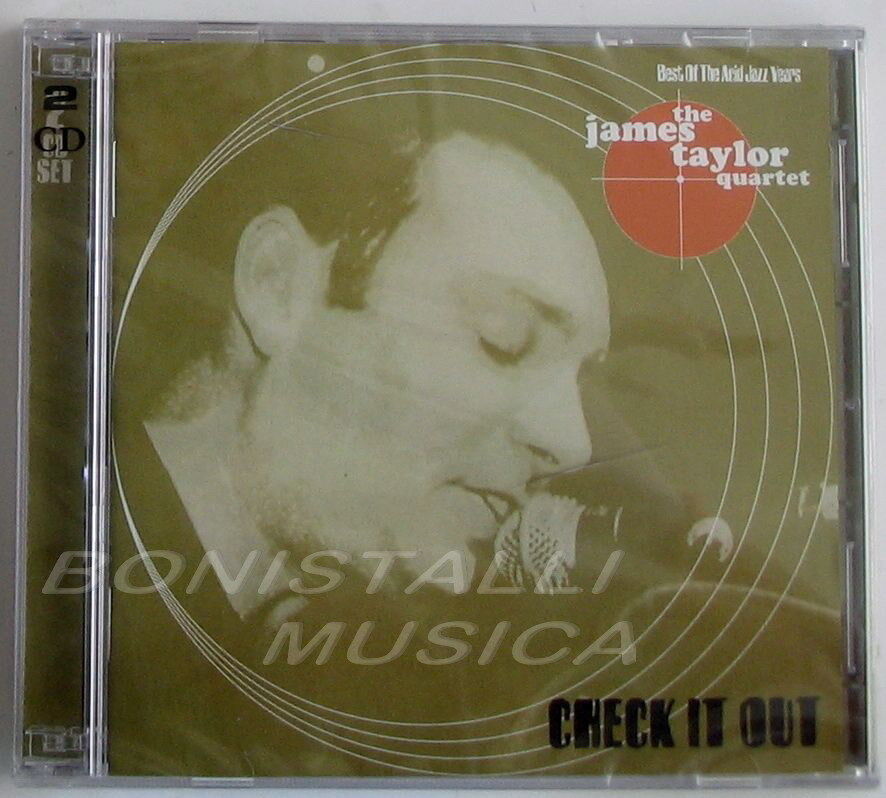 THE JAMES TAYLOR QUARTET  CHECK IT OUT The best of Acid Jaz Years 2 CD Sigillato