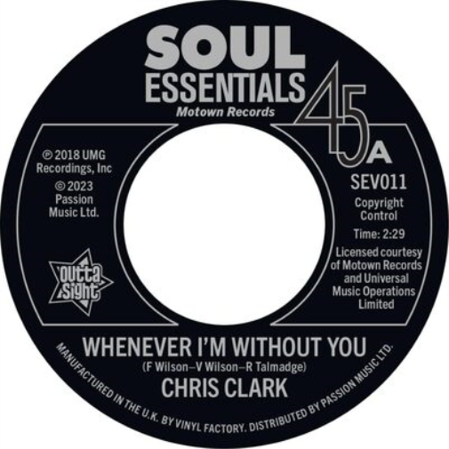 Chris Clark/The Tempt Whenever I'm Without You/All I Need Is You to L (Vinyl LP)