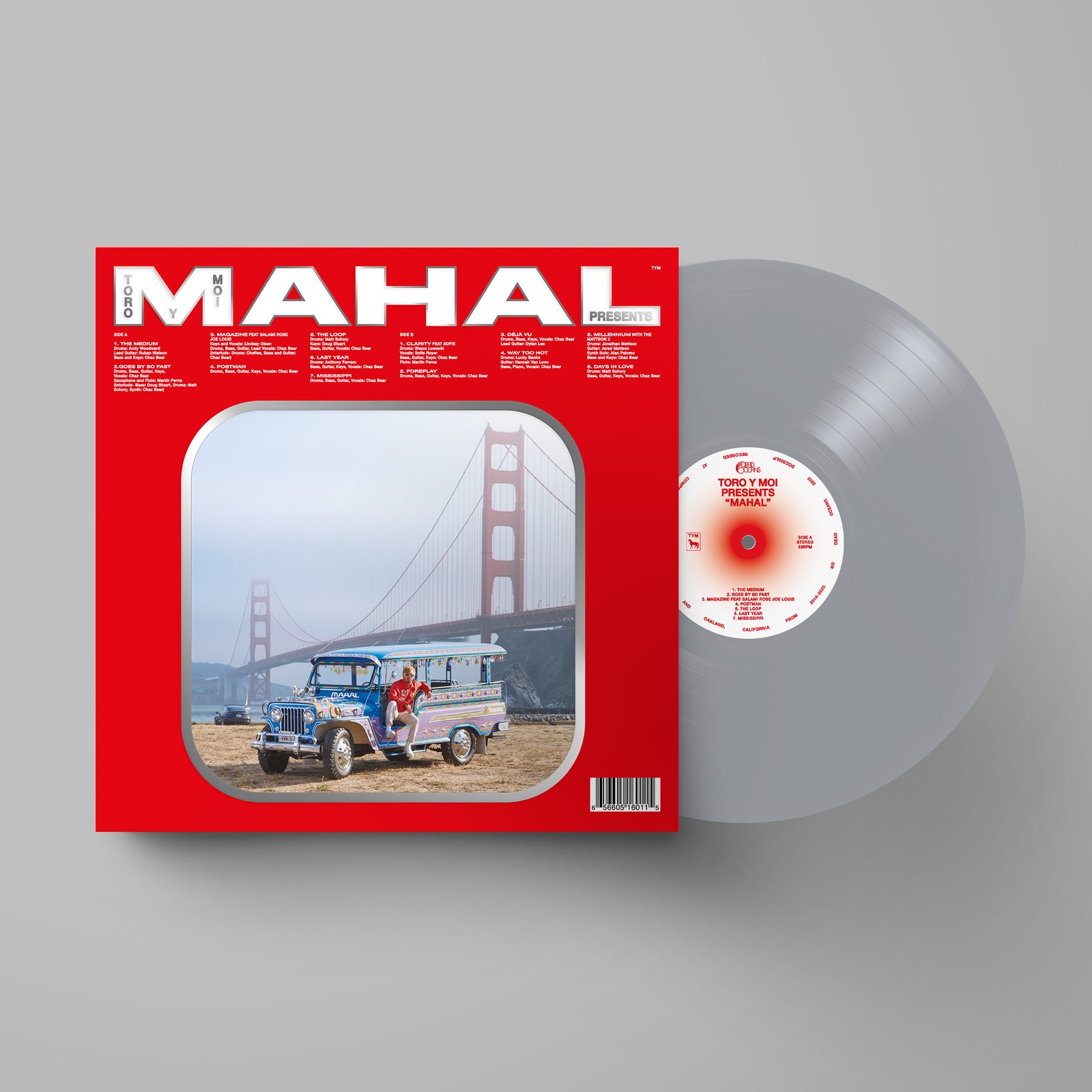 Toro Y Moi MAHAL (Vinyl LP) 12" Album Coloured Vinyl (Limited Edition)