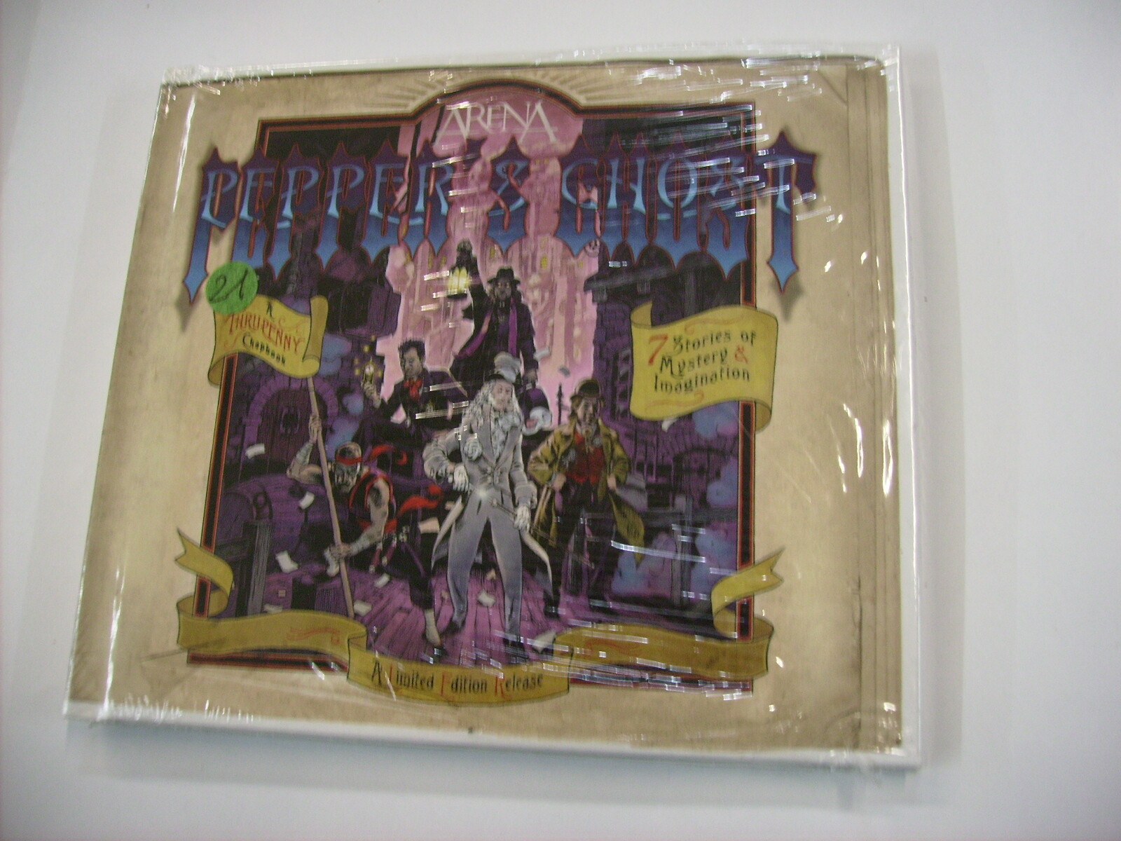 ARENA - PEPPER'S GHOST - CD DIGIBOOK SIGILLATO 2005 - LTD. EDITION
