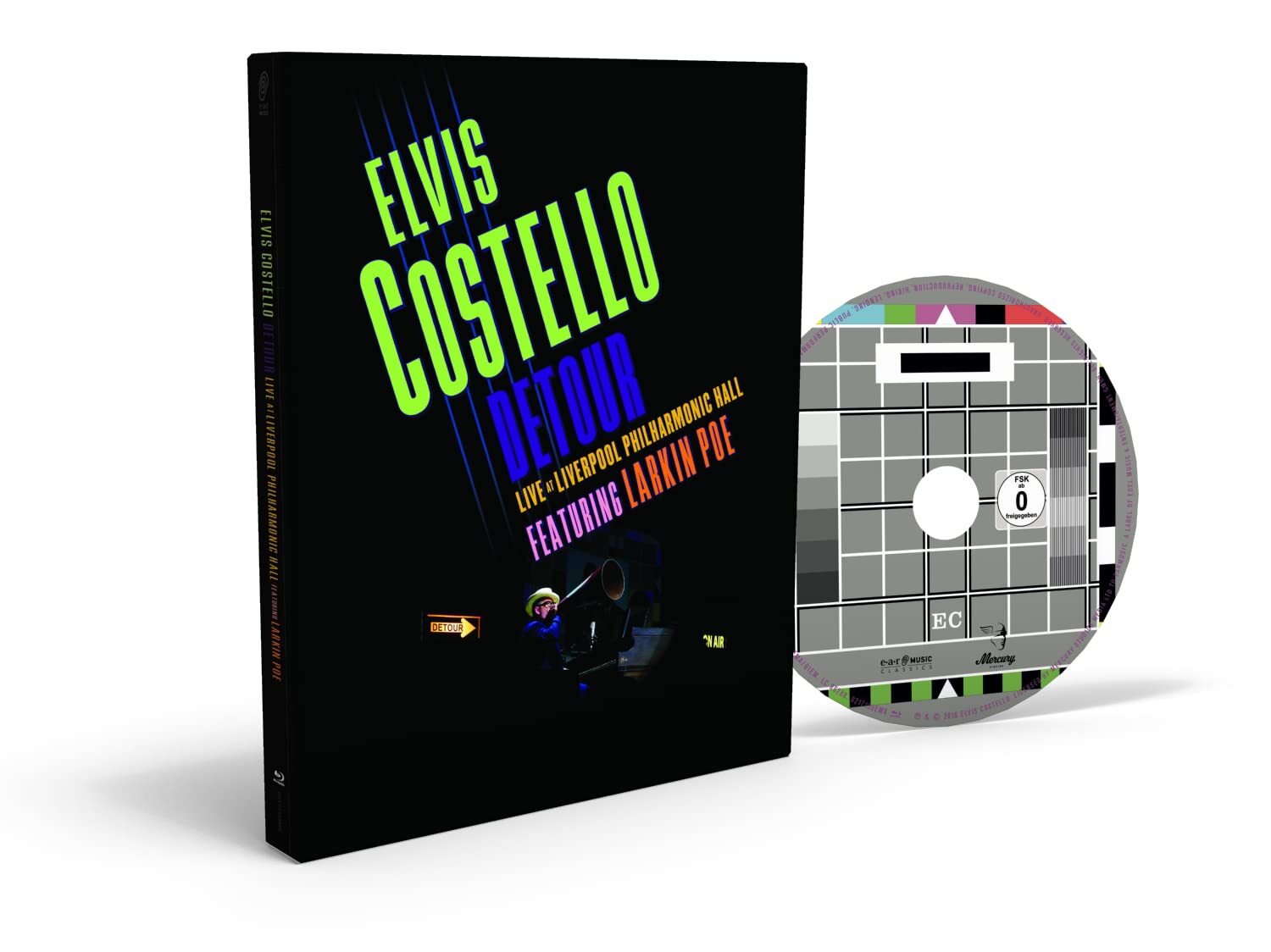 Elvis Costello Elvis Costello: Detour - Liverpool 2015 Blu-Ray NEW