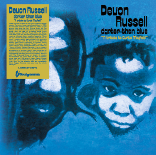 Devon Russell Darker Than Blue: A Tribute to Curtis Mayfield (Vinyl LP)