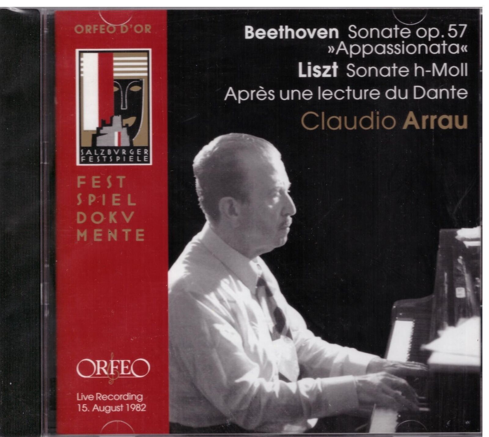 Liszt: Sonata In Si - Beethoven: Appassionata / Claudio Arrau - CD