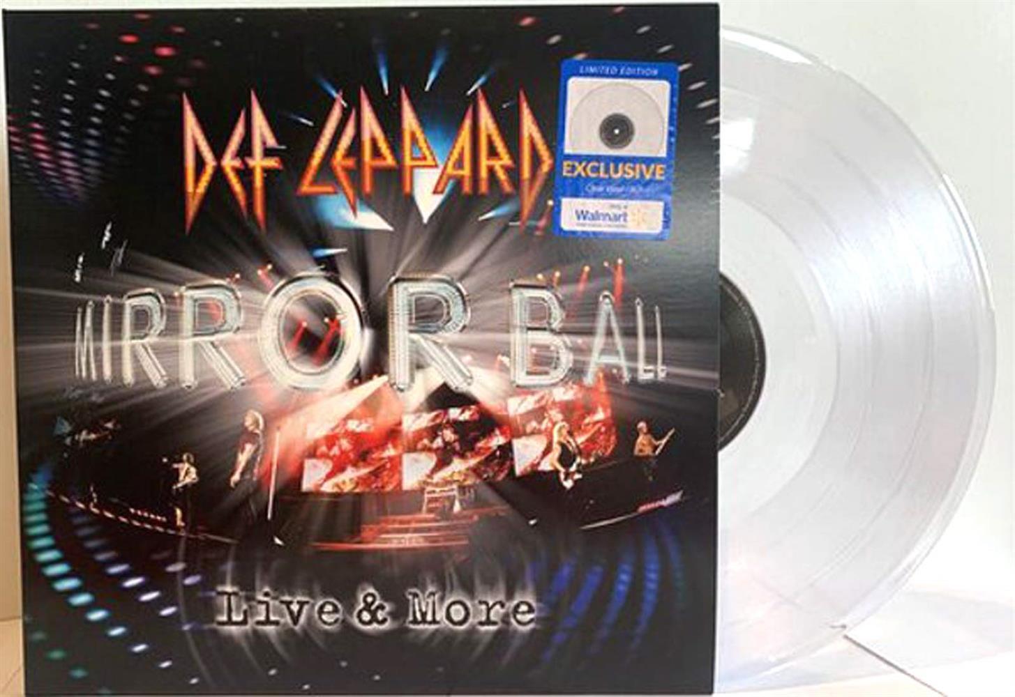Mirror Ball - Live And More (Clear Vinyl) (3 Lp) - Def Leppard (Vinile)