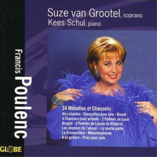 Suze van Grootel Lieder Recital (Grootel, Schul) (CD) Album