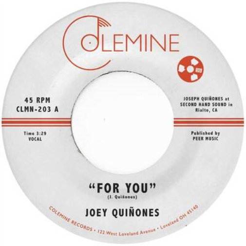 Joey Quinones For You (Vinyl LP) 7" Single