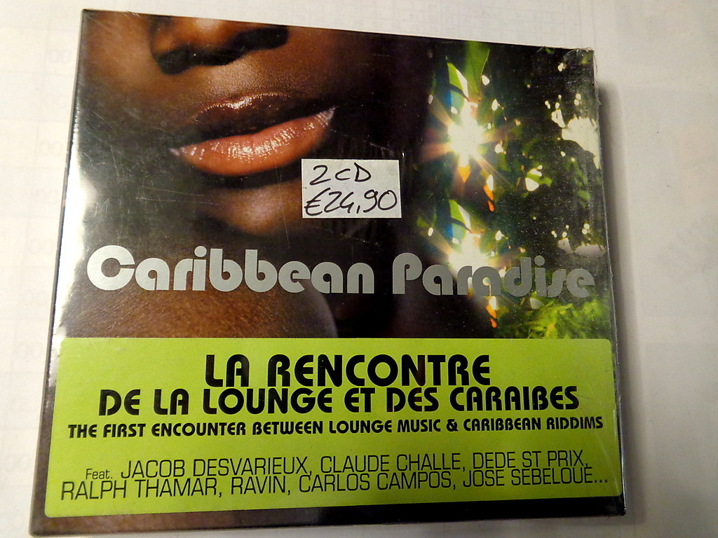CARIBBEAN PARADISE -  LA RENCONTRE DE LA LOUNGE ET DES CARAIBES - 2 CD SIGILLATO