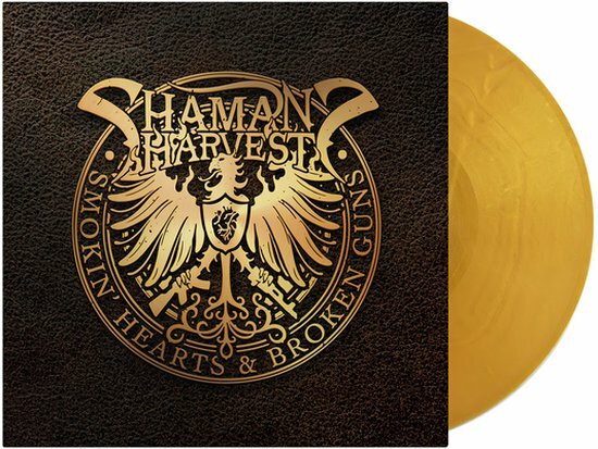 Shaman's Harvest Smokin' Hearts And Broken Guns Vinile Lp Colorato (Gold Vinyl)