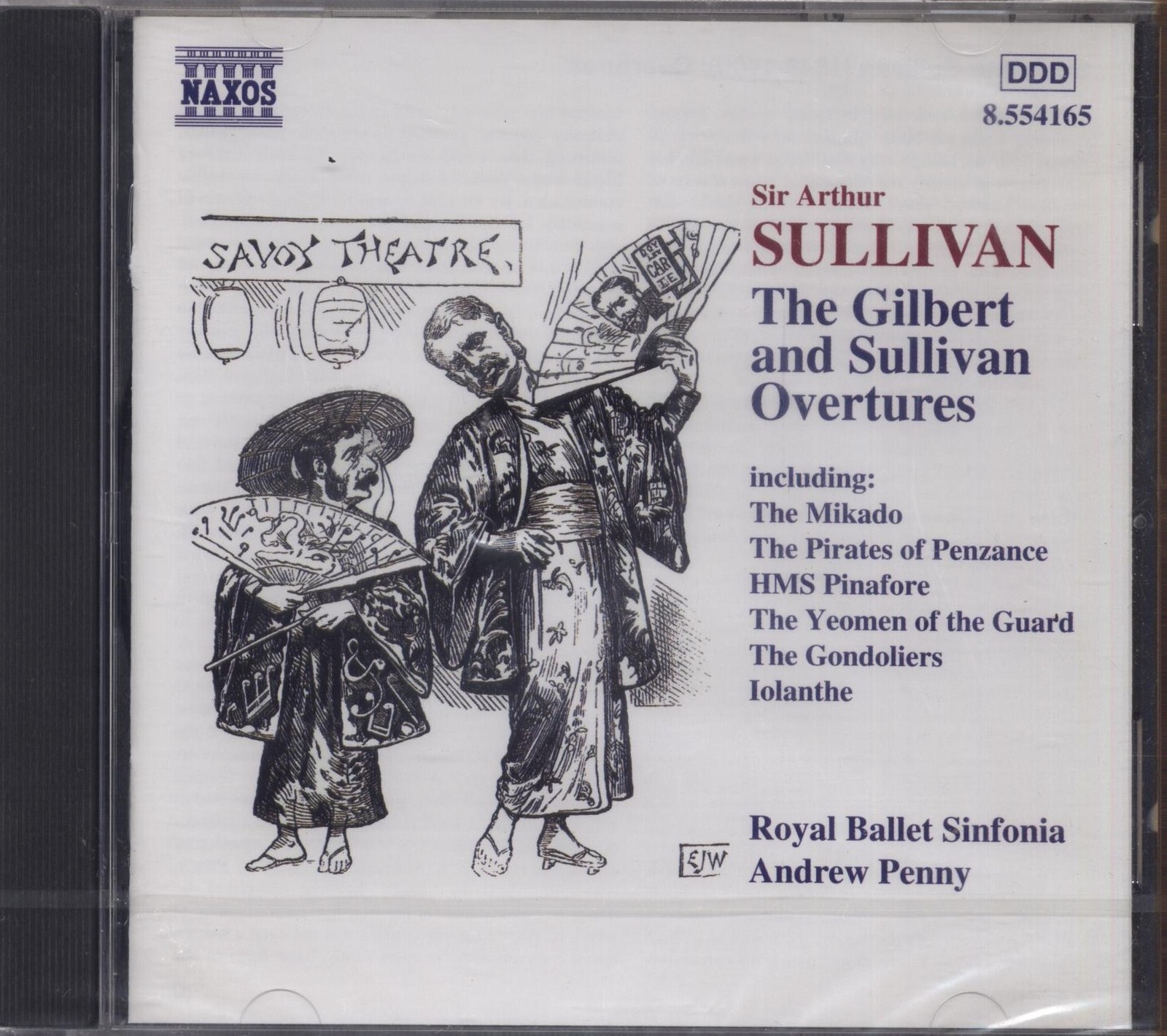 SIR ARTHUR SULLIVAN - The Gilbert & Sullivan Overtures - CD 1998 SIGILLATO