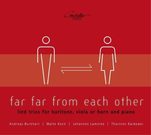 Franz Schubert Far Far from Each Other: Lied Trios for Baritone, Viola Or H (CD)