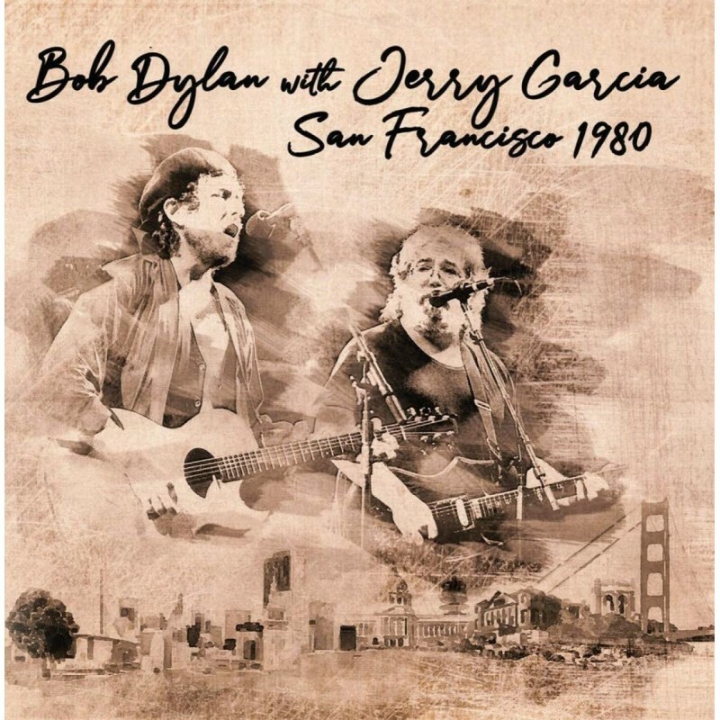 LP Bob Dylan With Jerry Garcia ‎– San Francisco 1980
