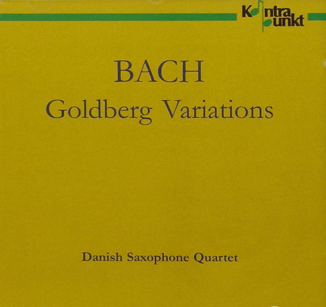Danish Saxophone Quartet Goldberg Variations (Danish Saxophone Qtt) (CD) Album