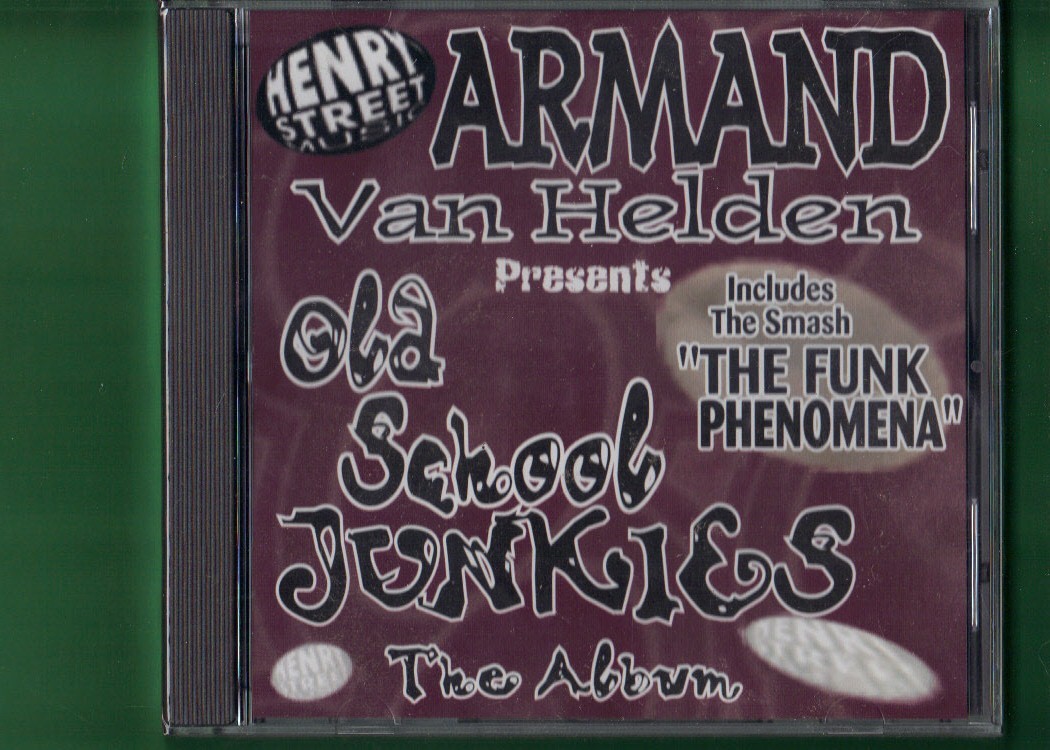 ARMAND VAN HELDEN PRESENT OLD SCHOOL JUNKIES THE ALBUM CD NUOVO SIGILLATO