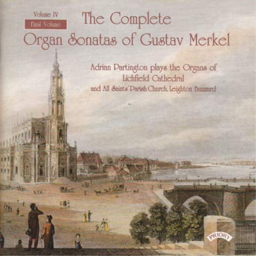 Gustav Merkel The Complete Organ Sonatas of Gustav Merkel - Volume 4 (CD) Album