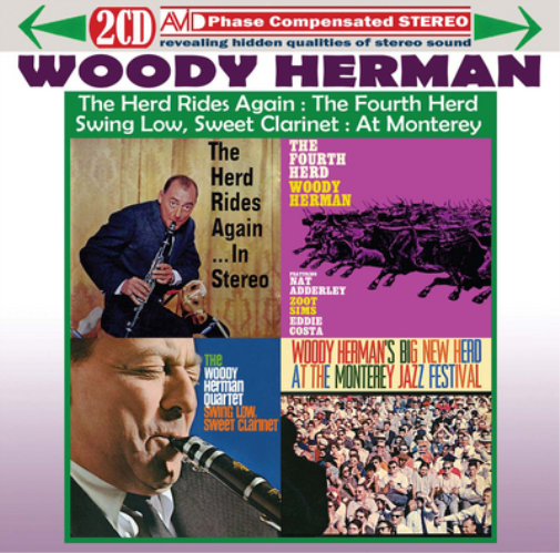 Woody Herman Four Classic Albums: The Herd Rides Again/The Fourth Herd/Swin (CD)