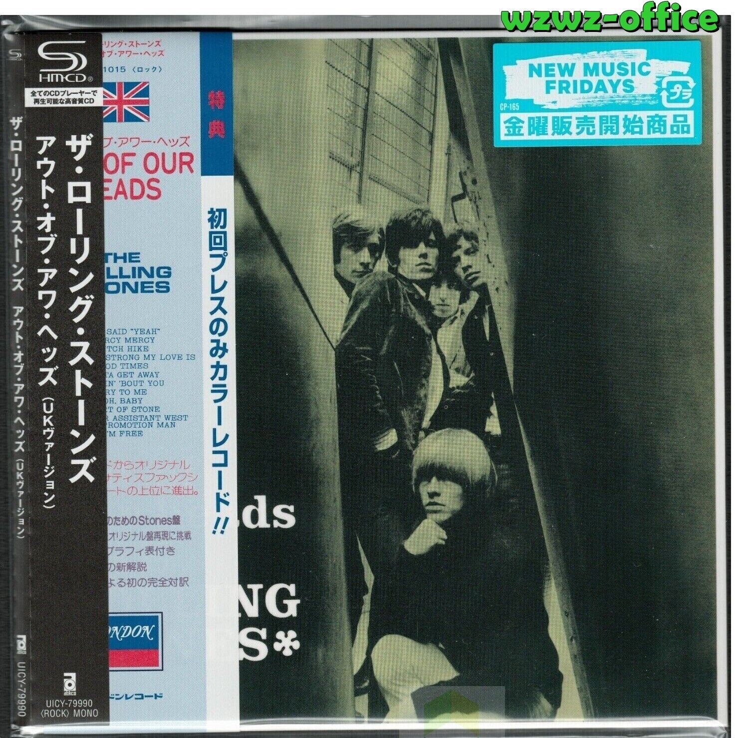 ROLLING STONES OUT OF OUR HEADS VERSIONE UK MONO JAPAN MINI LP SHM CD