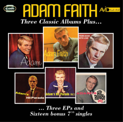 Adam Faith Three Classic Albums Plus (CD) Album