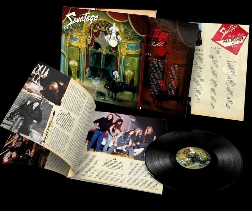 SAVATAGE - GUTTER BALLET – REMASTERED – LP