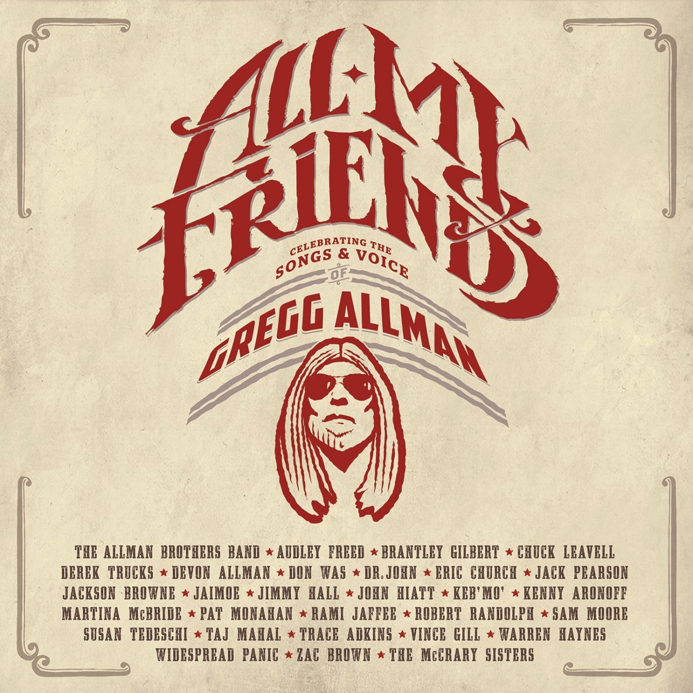 Gregg Allman All My Friends: Celebrating The Songs & Voice Of Gregg Allman (CD)