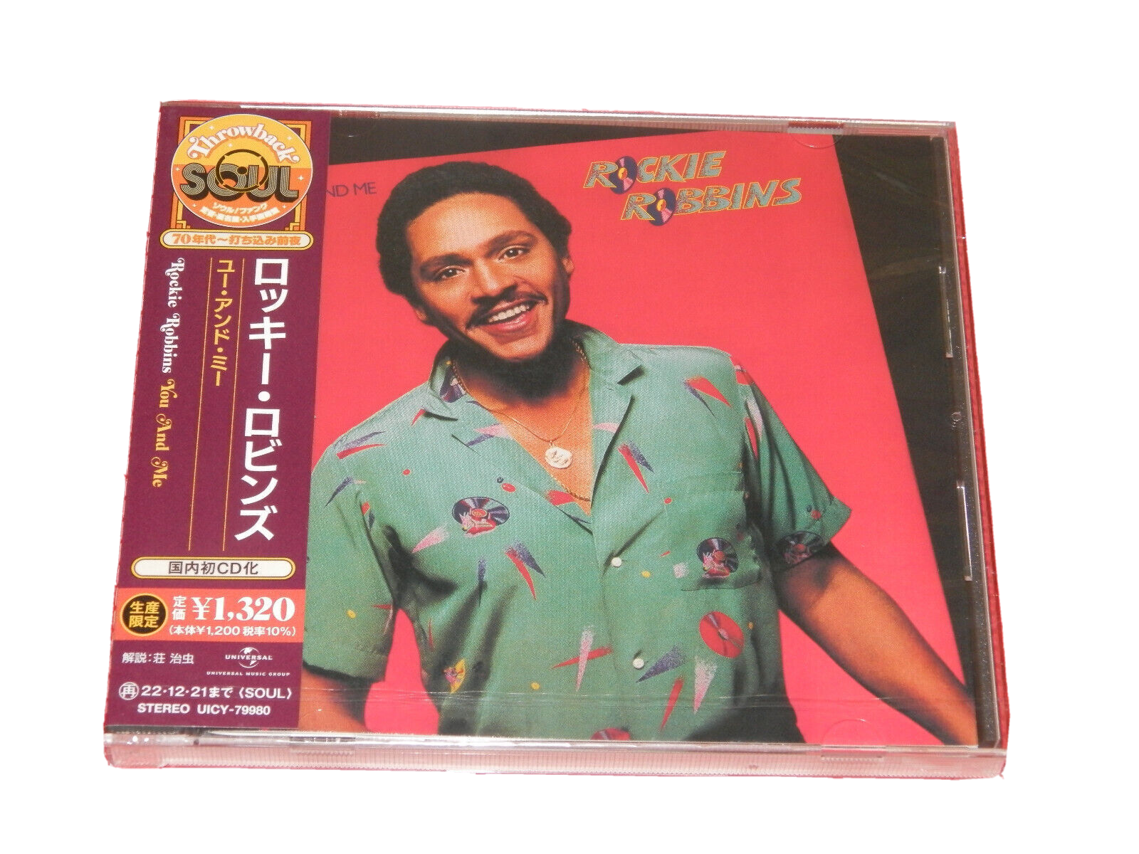 CD di ritorno al passato Soul ROCKIE ROBBINS You And Me GIAPPONE