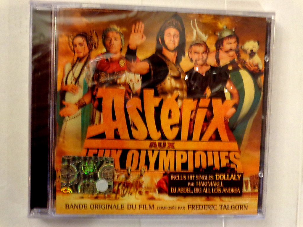 ASTERIX AUX JEUX OLYMPIQUES  -  BANDE ORIGINALE DU FILM -  CD NUOVO E SIGILLATO